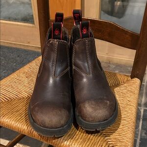Redback Boots Dark Brown Leather Boots